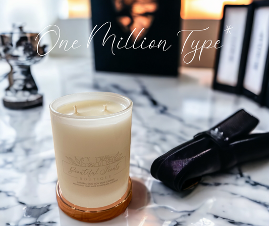 One Million Type* - Natural Eco Soy Wax Candle
